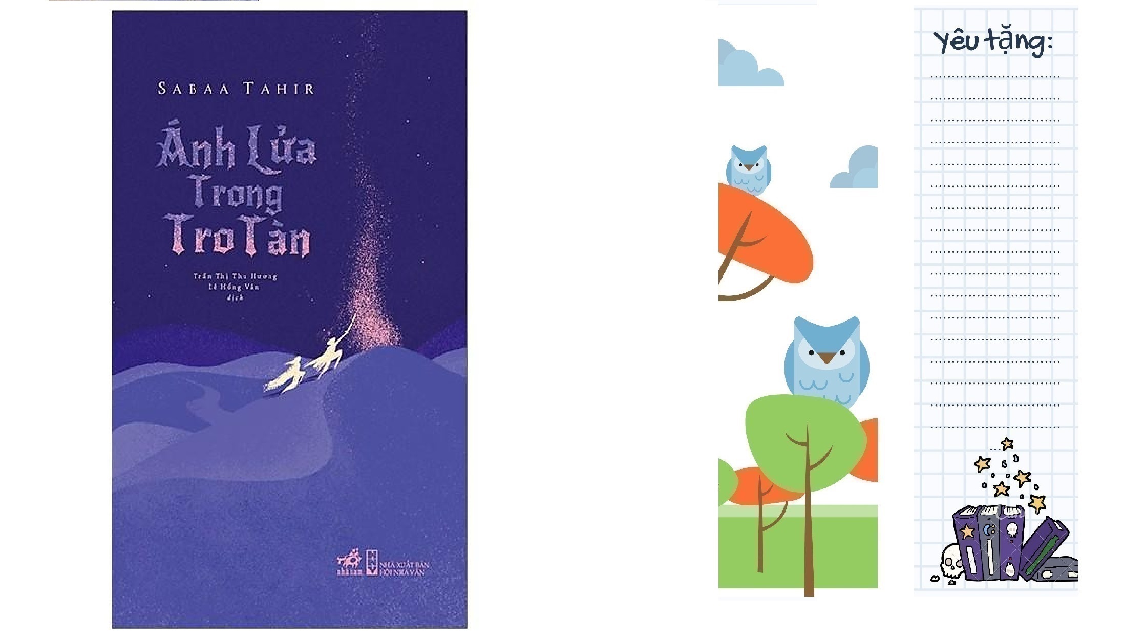 Sách - Ánh Lửa Trong Tro Tàn (tặng kèm bookmark thiết kế)