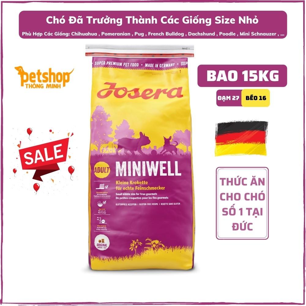 Thức Ăn Chó Cao Cấp Cho Chó Size Mini Trưởng Thành - Josera Mini Well 15KG