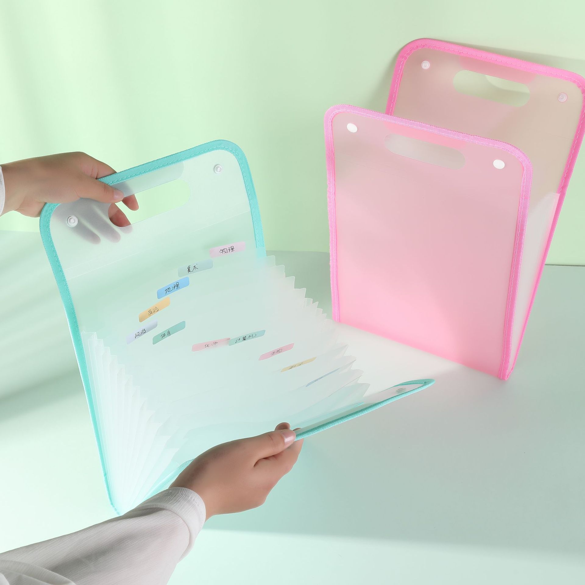 Túi Đựng Tài Liệu Kẹp Hồ Sơ Giấy A4 12 Ngăn Tiện Dụng