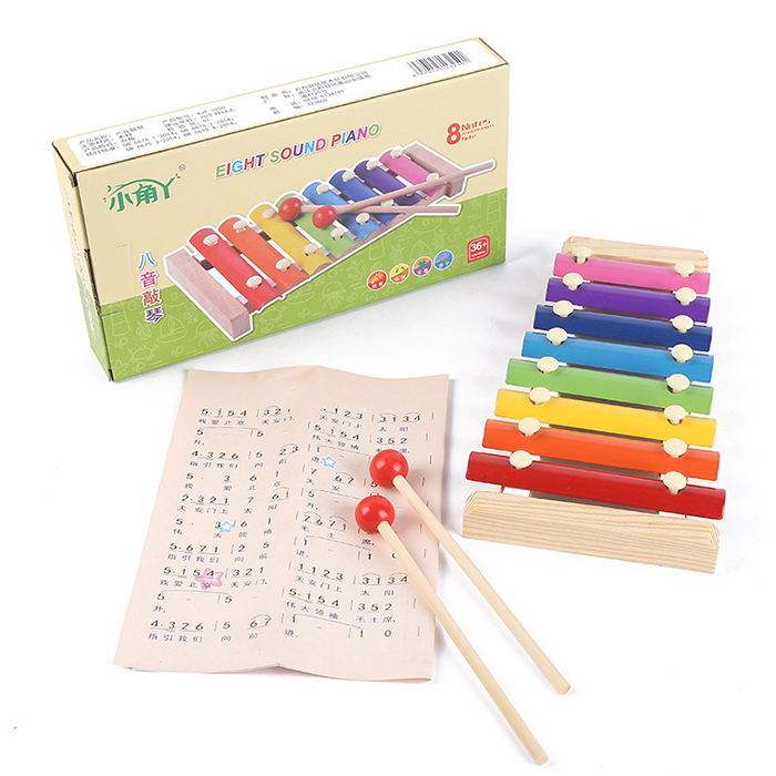 Đồ chơi âm nhạc cho bé - Đàn gõ Xylophone 8 thanh