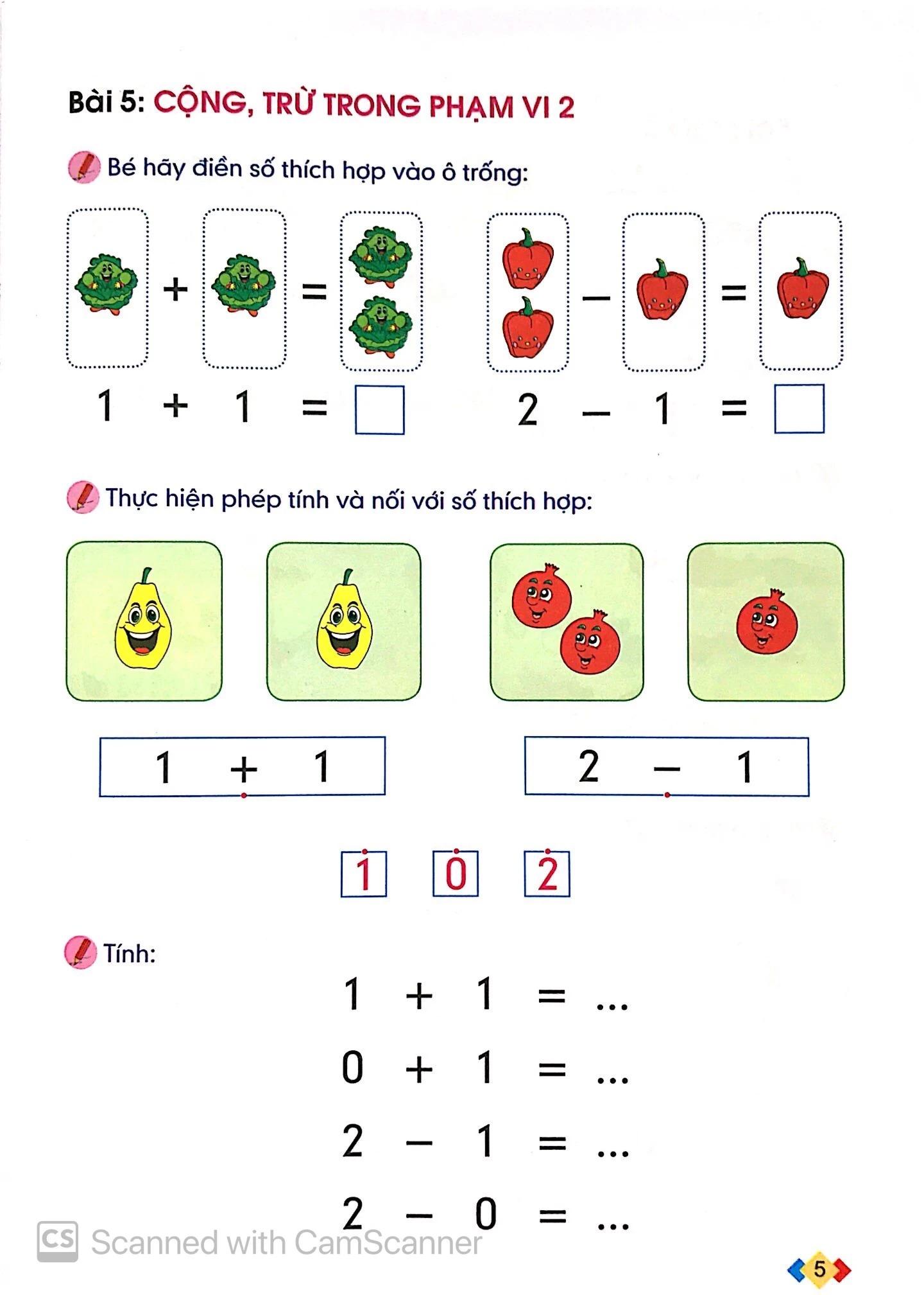 Sách - Bé Làm Quen Với Toán - Dành Cho Trẻ 5 - 6 Tuổi (Tái Bản 2024)