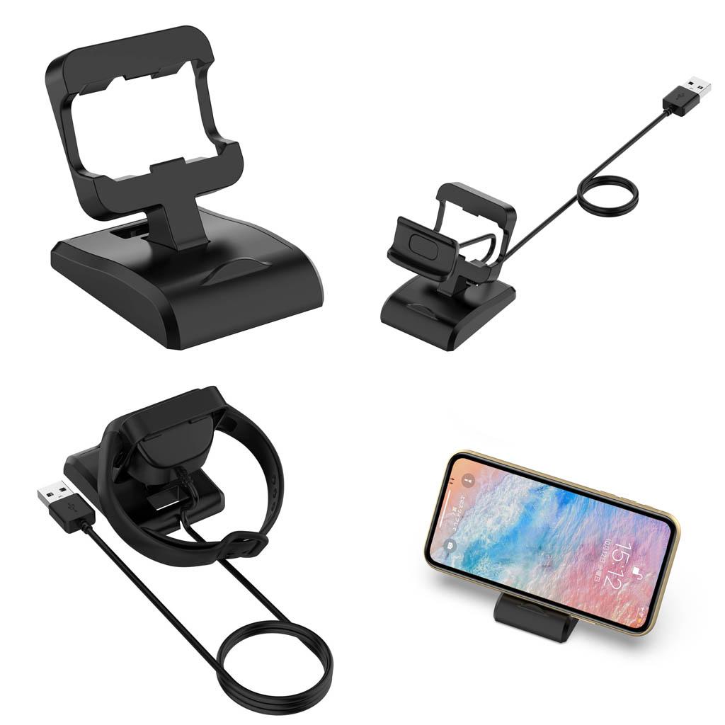 Smart Watch Desk Mount Charging Stand Cradle Phone Holder For Samsung Galaxy Fit SM-R370