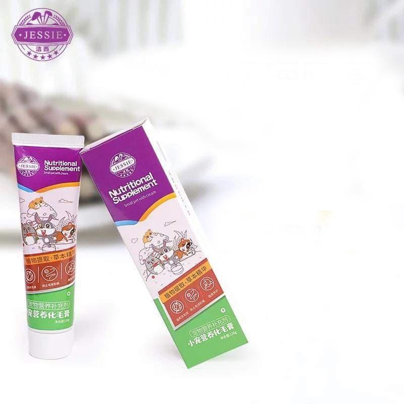Gel dinh dưỡng Jessie hỗ trợ đường ruột, chống búi lông cho thỏ bọ hamster ....