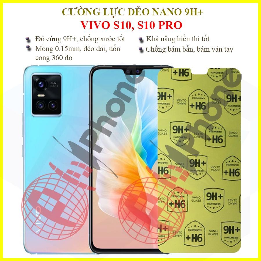 Dán cường lực dẻo nano dành cho Vivo S10, S10 Pro