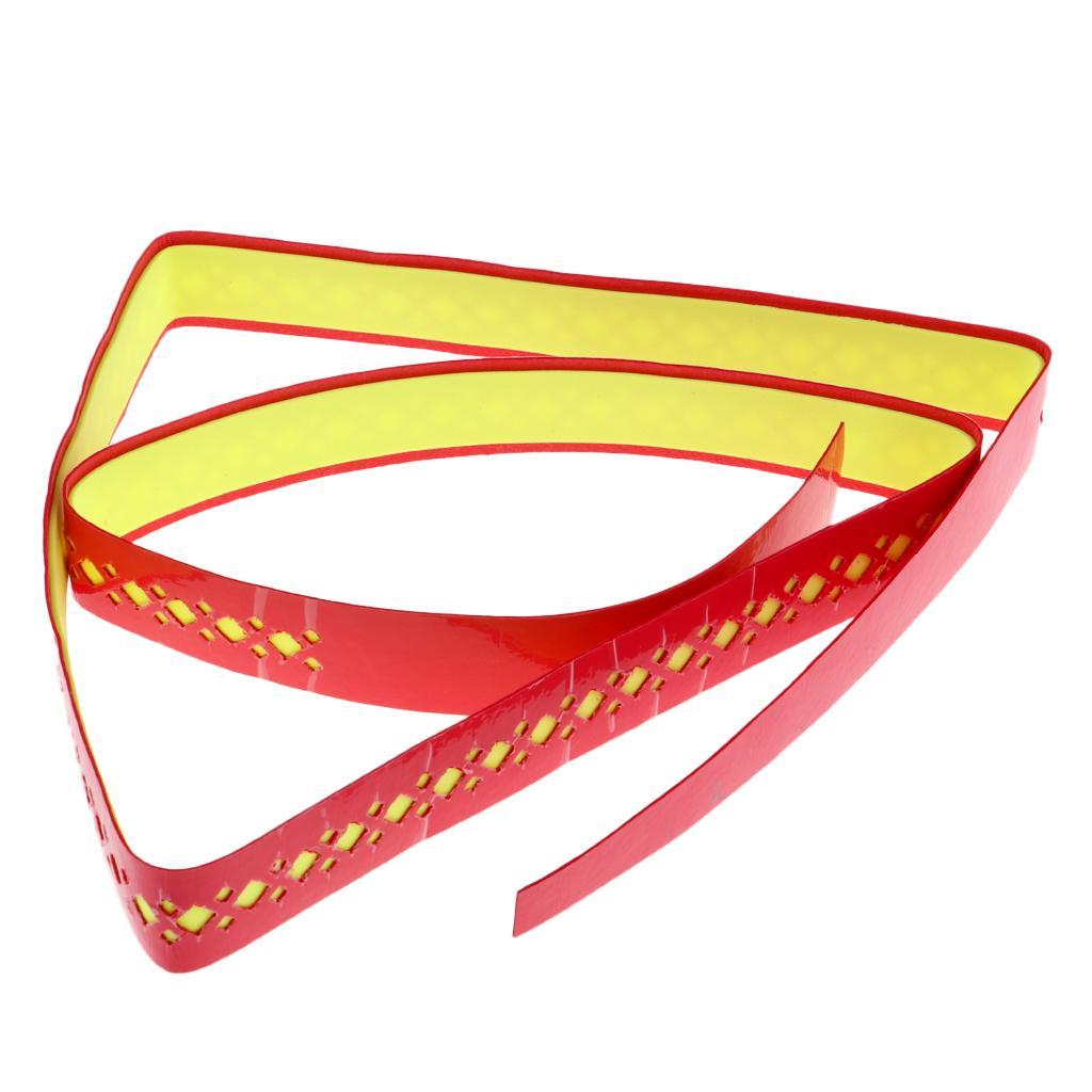 2xAnti Slip Racket Tennis Badminton Absorb Sweat Grip Tape Red