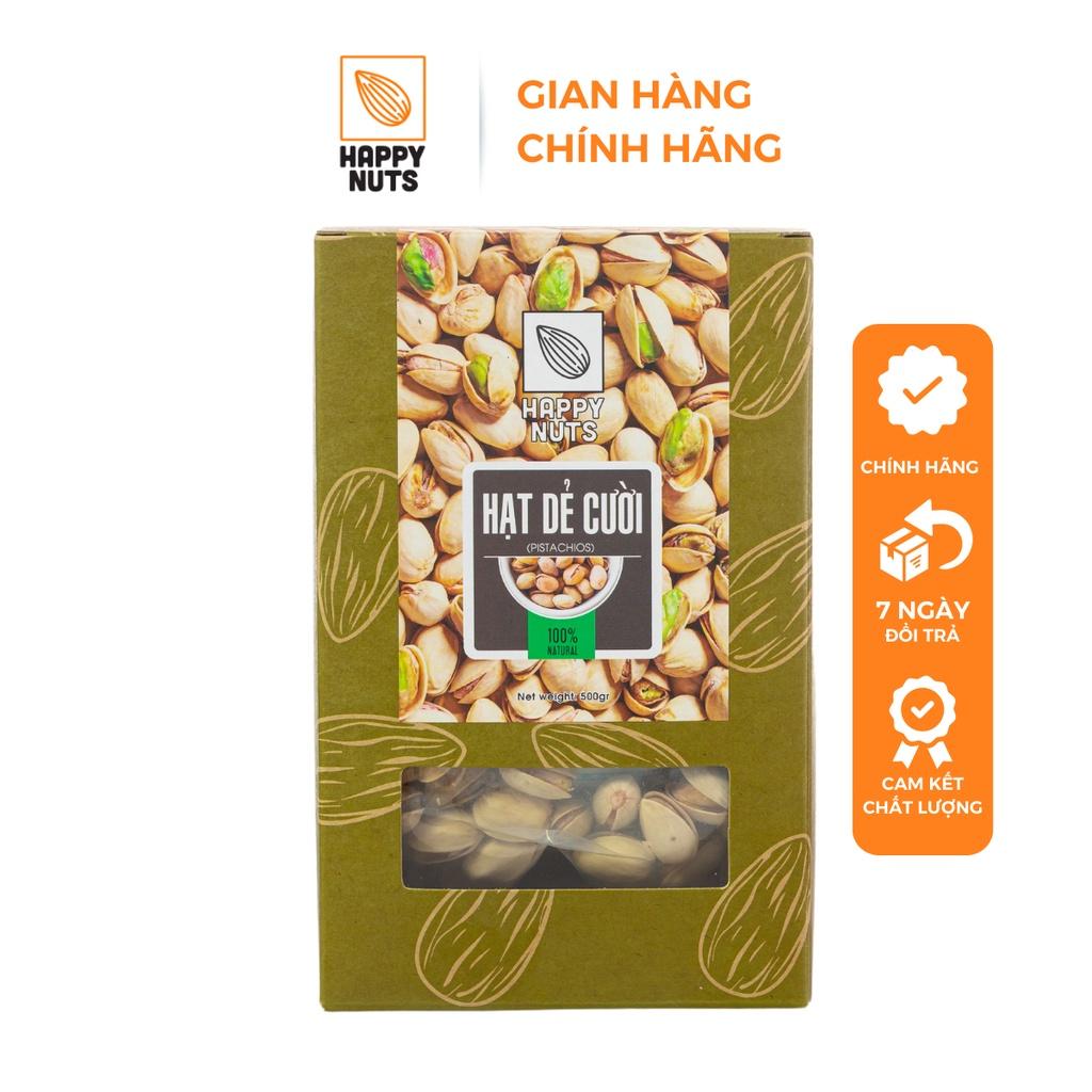 Hạt dẻ cười Mỹ HAPPY NUTS nguyên vỏ 500gr