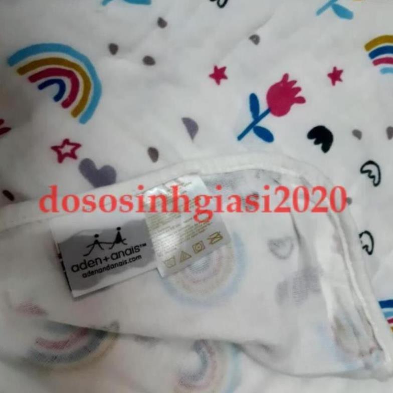 Khăn Choàng Ủ có mũ 4 lớp cho bé sơ sinh