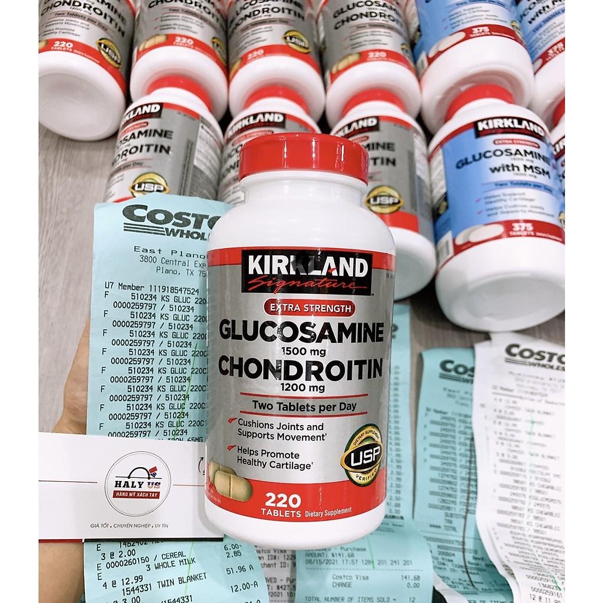 Glucosamin Chondrotin 280v của Mỹ