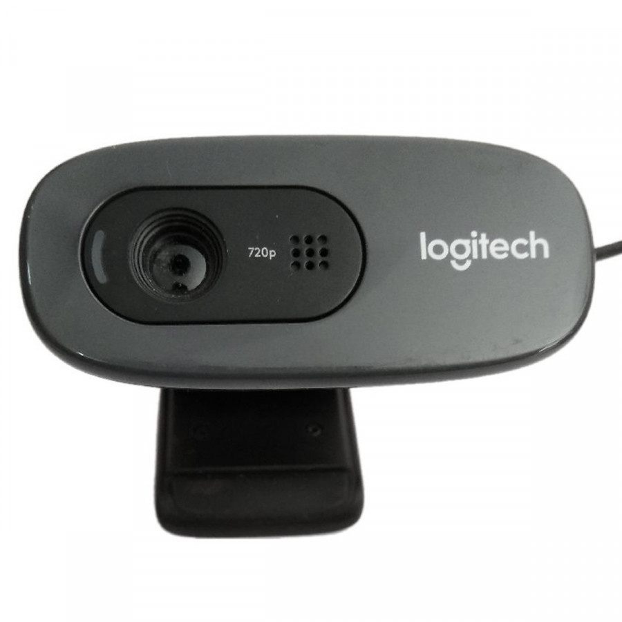 Webcam Logitech C720 HD 720P - Hàng Chính Hãng (Tặng kèm cáp OTG Ugreen)