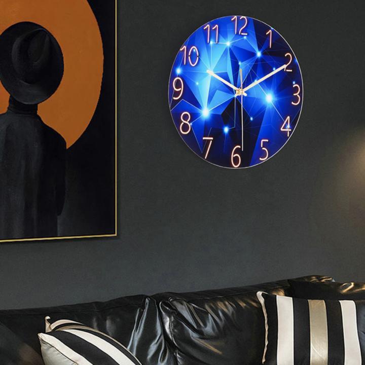 Đồng Hồ Treo Tường Vân Đá Sang Trọng Luxury Clock Peal