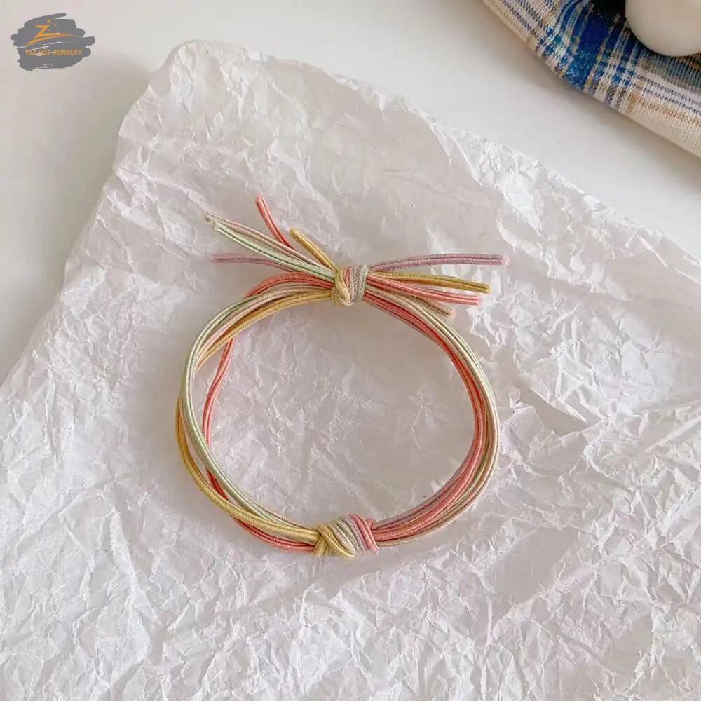 Thun buộc tóc đa sắc màu phong cách Hàn Quốc cho nữ - TLJA0031