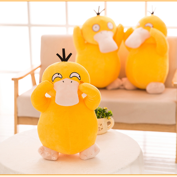 Gấu Bông Pokemon Vịt Bối Rối Psyduck (30cm---&gt;90cm) Hàng Chính Hãng Pokemon Đẹp Từng Cm Xịn Cao Cấp (Tặng Kèm 1 Ví Da 24 Ngăn Đựng Thẻ ATM, CCCD)