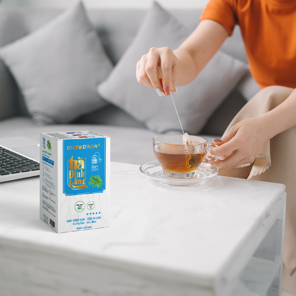 Trà Đinh Lăng Túi Lọc SunBeleaf - TP042 - Trà Đinh Lăng Cải thiện Giấc Ngủ, Kiểm Soát Lượng Đường Huyết