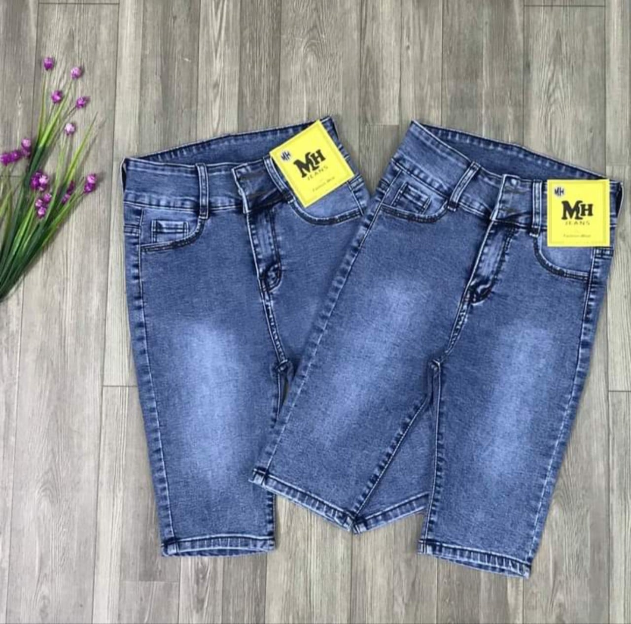 Quần Jean Nữ Lửng Gối 2 Nút ( Có Bigsize) M2