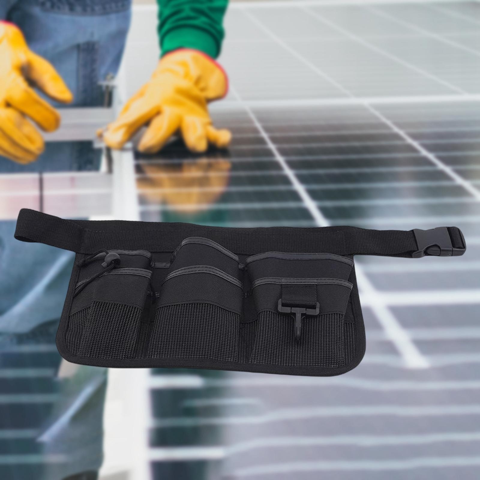 Gardening Tool Waist Bag Belt Tool Apron Organizer with Multi Pockets for Woodworking