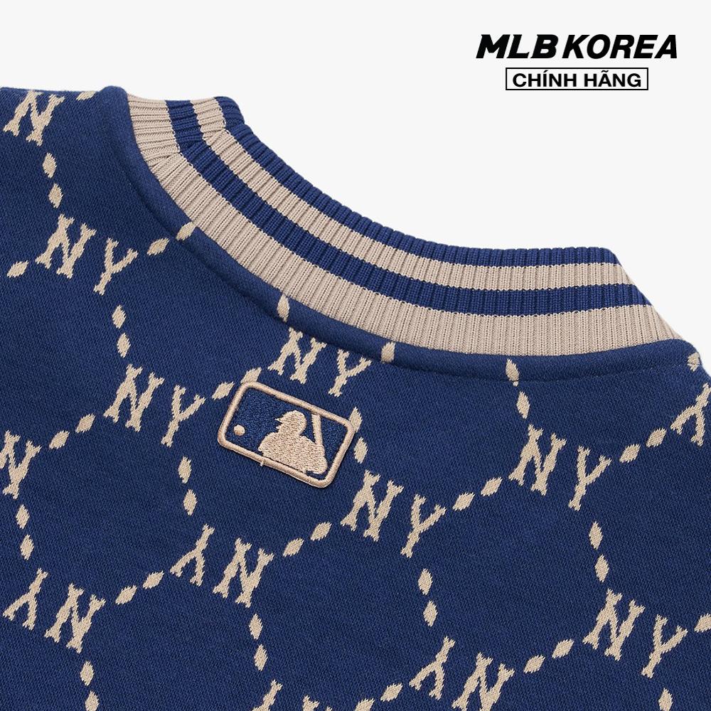 MLB - Áo sweatshirt tay dài phom suông Monogram 3AMTM0724