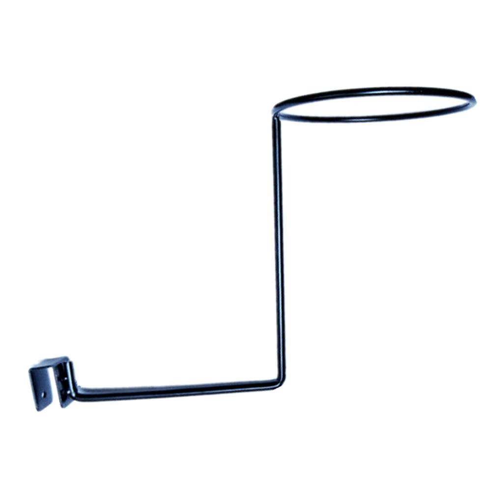 2pcs Holder Jacket Coat Storage Shelf Display Wall Hanger Metal Rack