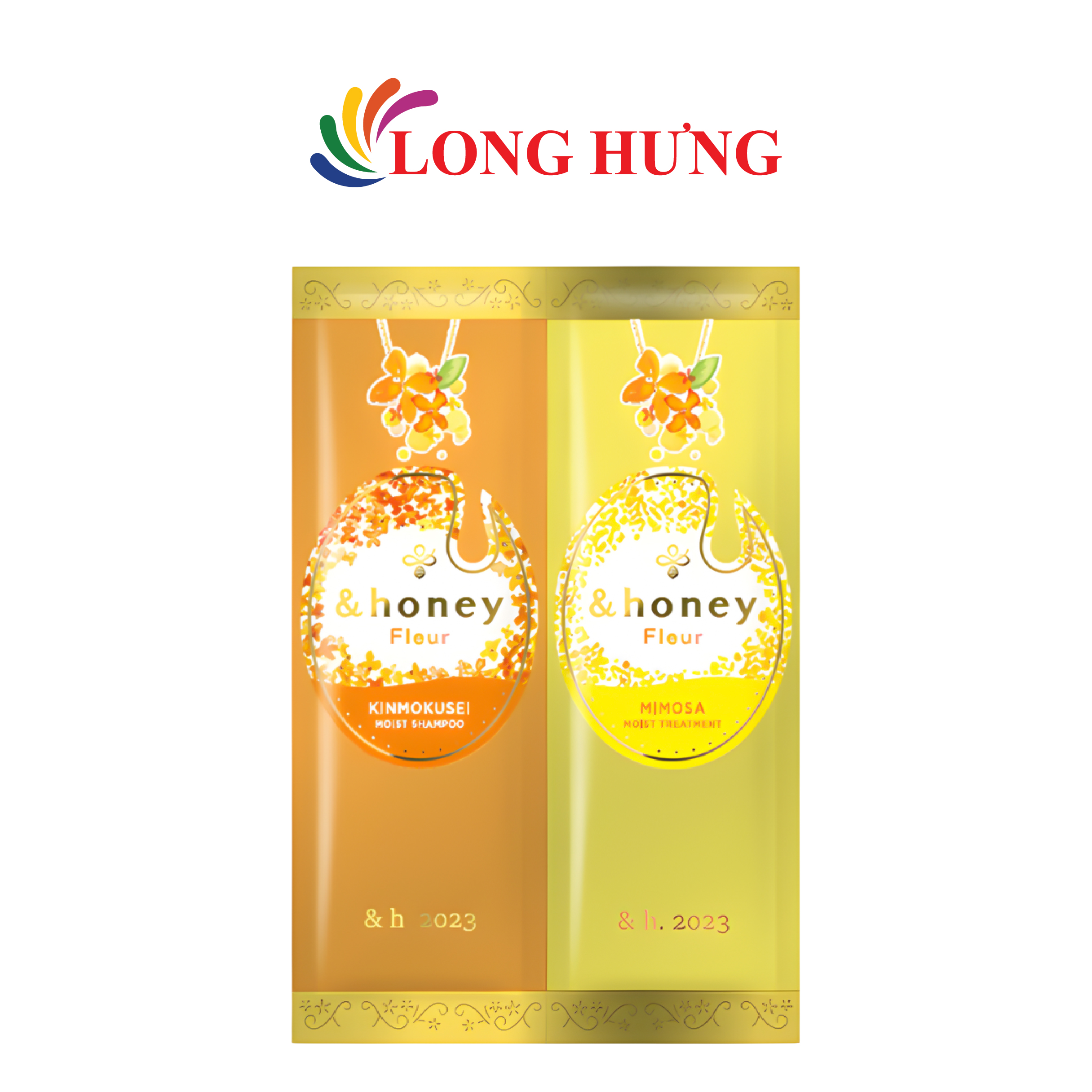 Gói dầu gội và xả dưỡng ẩm hương hoa &amp;Honey Fleur Shampoo/Treatment (10ml) - Hàng chính hãng