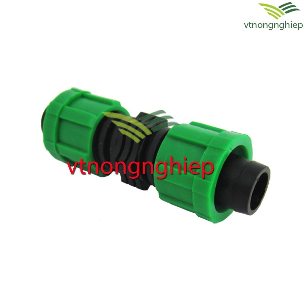 100 nối ống nhỏ giọt phi 16mm ren vặn