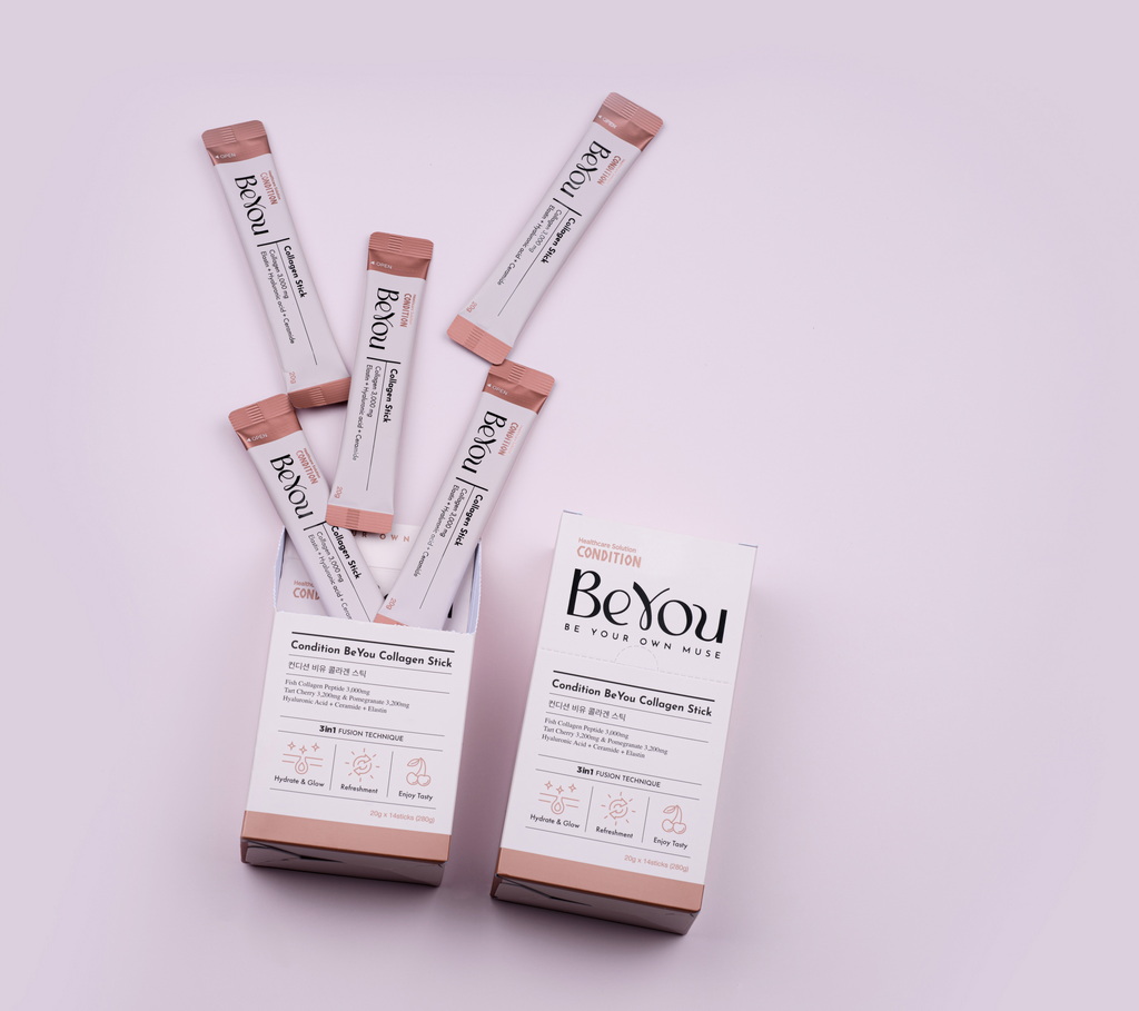 Thực phẩm bổ sung Thạch Collagen BEYOU CONDITION STICK 3000MG Hộp 14 gói 20g