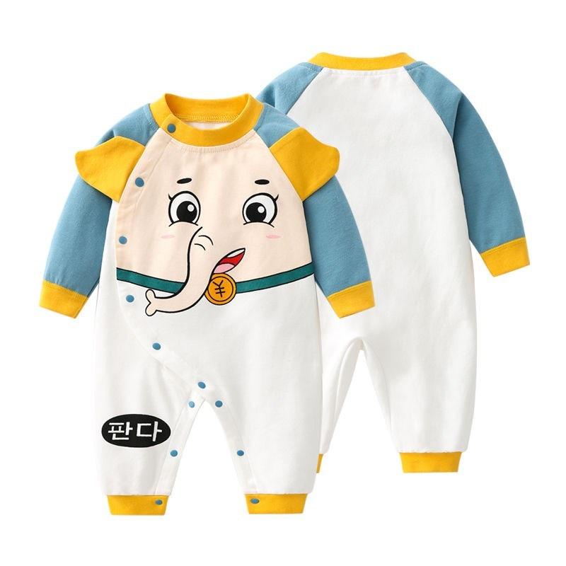 Body dài tay cho bé trai, bé gái hình Hổ dễ thương, áo liền quần hàng hè thu cho bé sơ sinh, bodysuit LOTUKA size 3-12kg