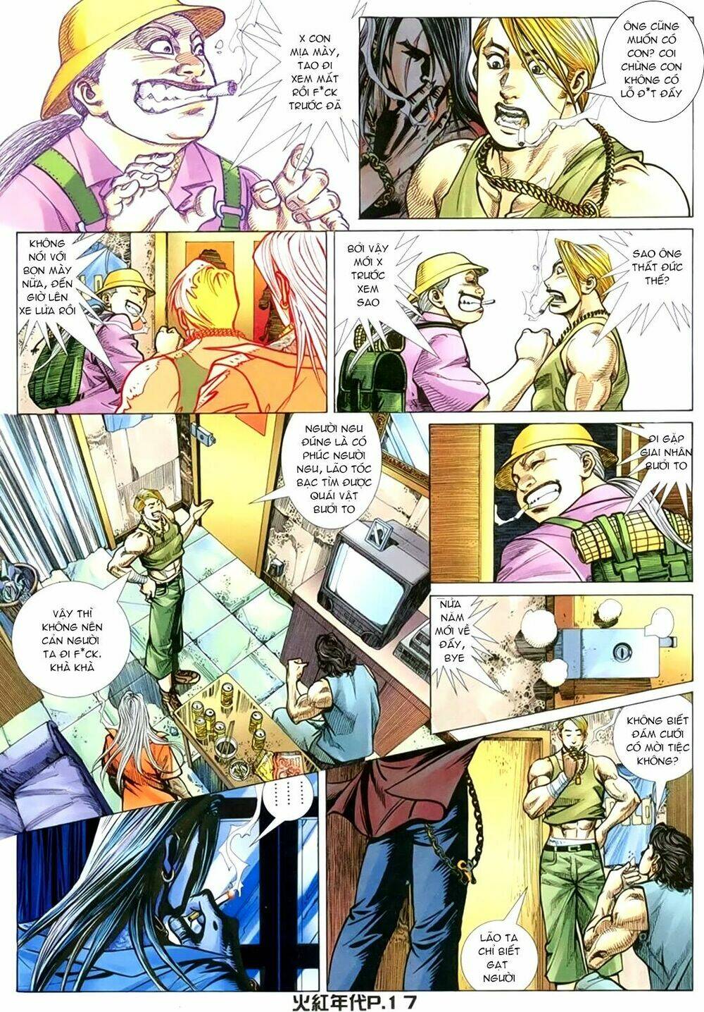 hỏa hồng niên đại hắc cốt đường chapter 151 14