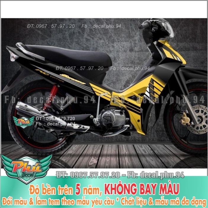 Tem rời Sirius Vàng đen Mới -1