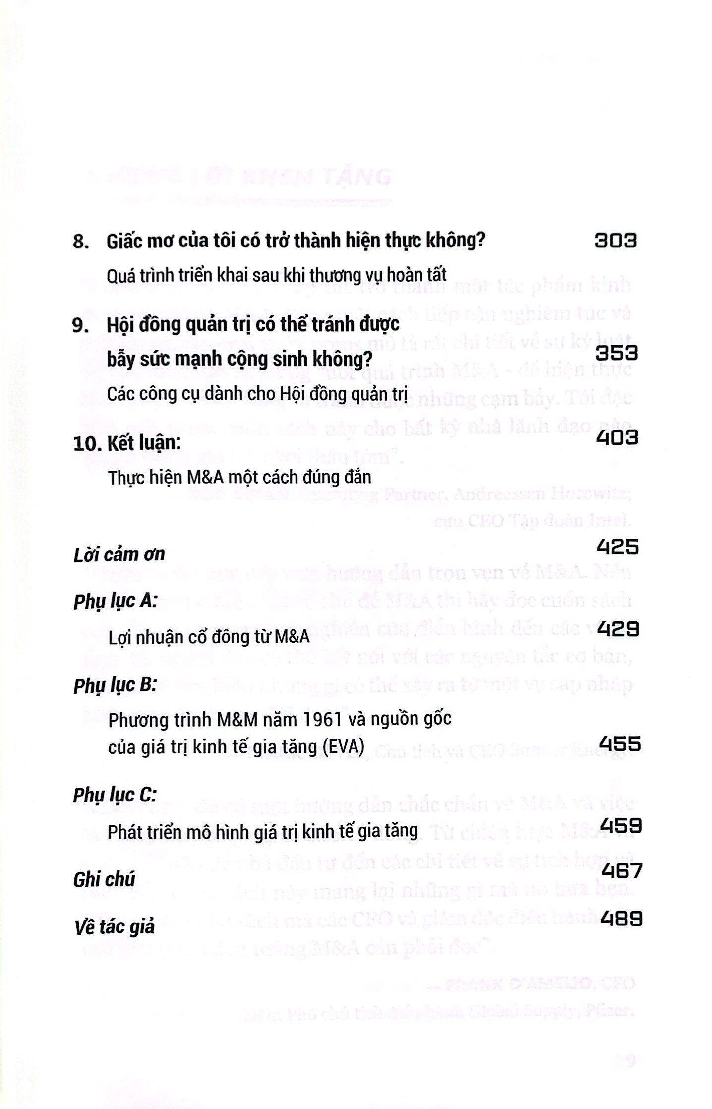 Chiến Lược Mua Bán Và Sáp Nhập Doanh Nghiệp