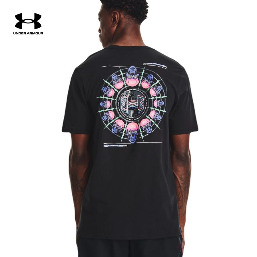 Áo thun thể thao nam Under Armour HYPNO SKULL SS - 1375093-001