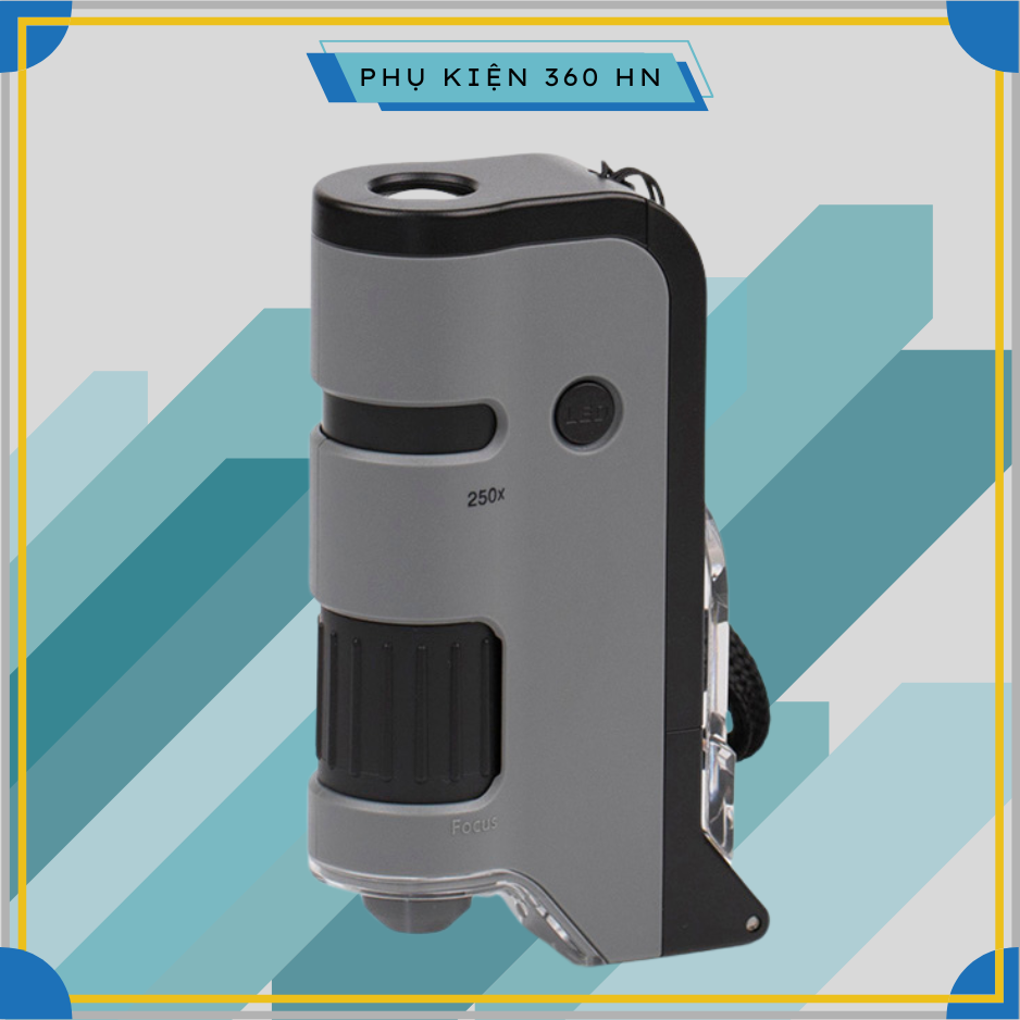 Kính Hiển Vi Bỏ Túi Carson MicroFlip MP-250 - Hàng Nhập Khẩu