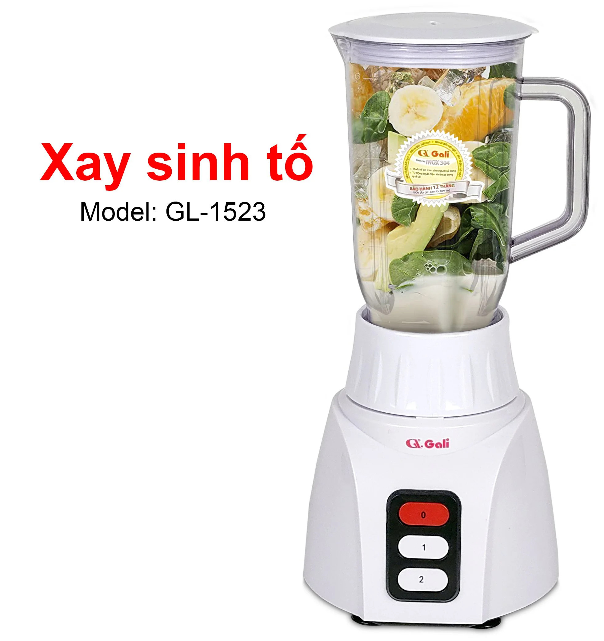 Máy xay sinh tố Gali GL-1523 Hàng chính hãng mới 100%