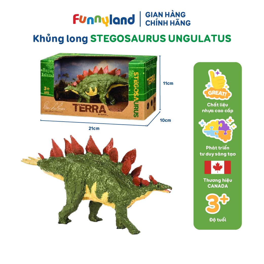 Đồ chơi mô hình động vật Khủng long STEGOSAURUS UNGULATUS