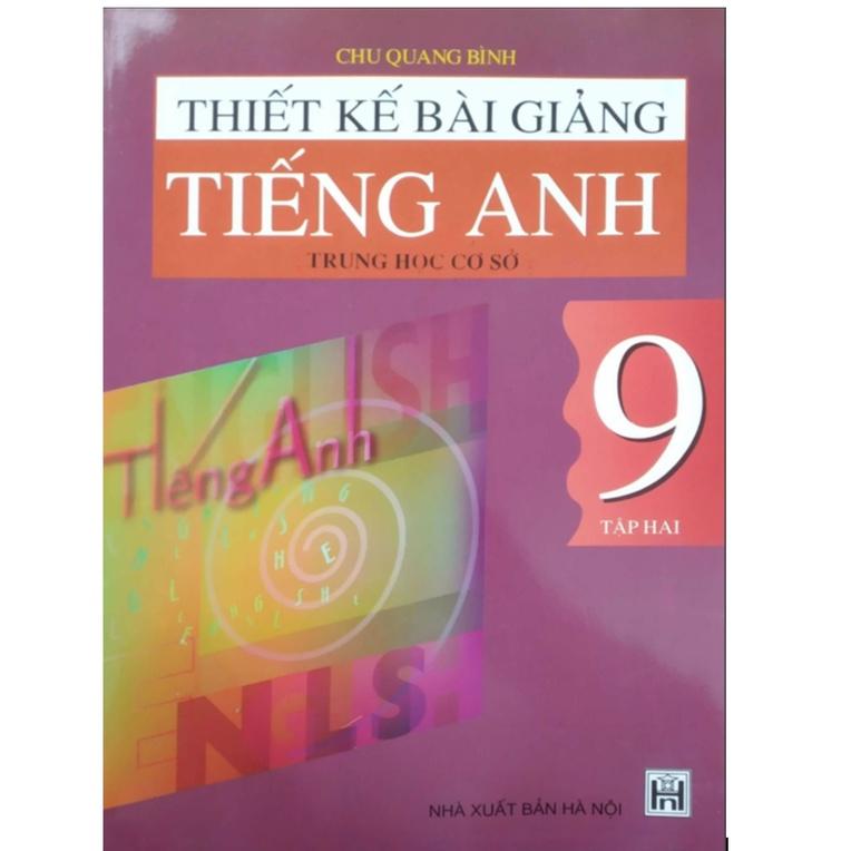 Sách - Combo Thiết kế bài giảng Tiếng Anh 9