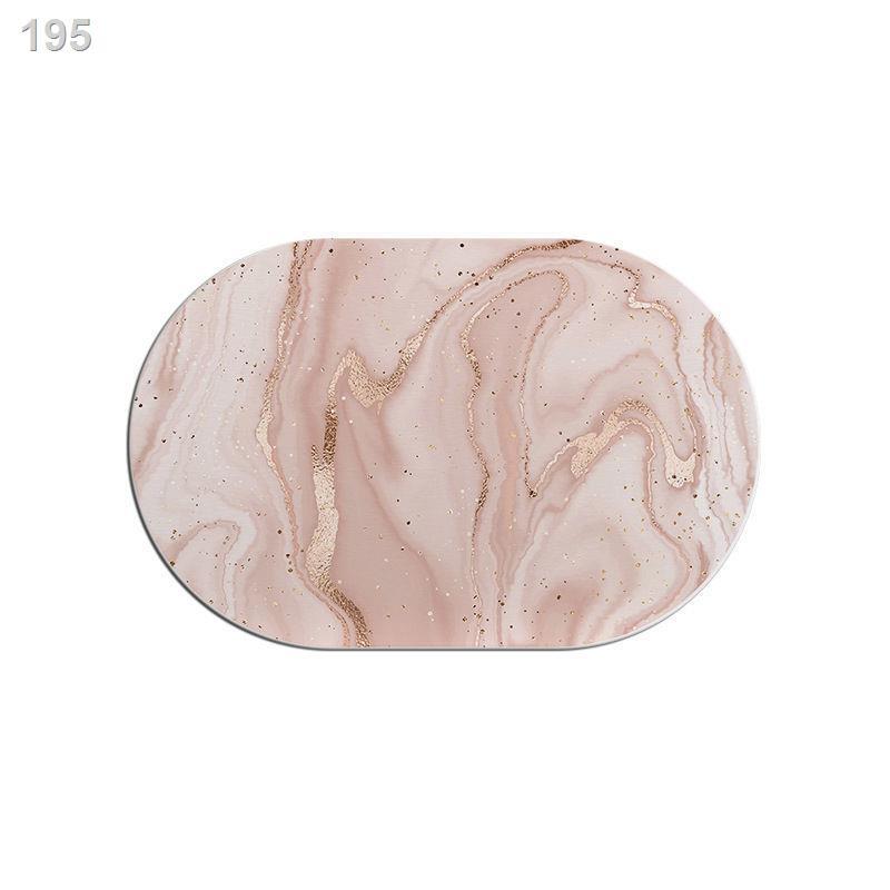 Bắc Âu tấm lót tảo cát thấm hút và làm khô nhanh phòng tắm nhà vệ sinh thảm cửa sàn chống trượt