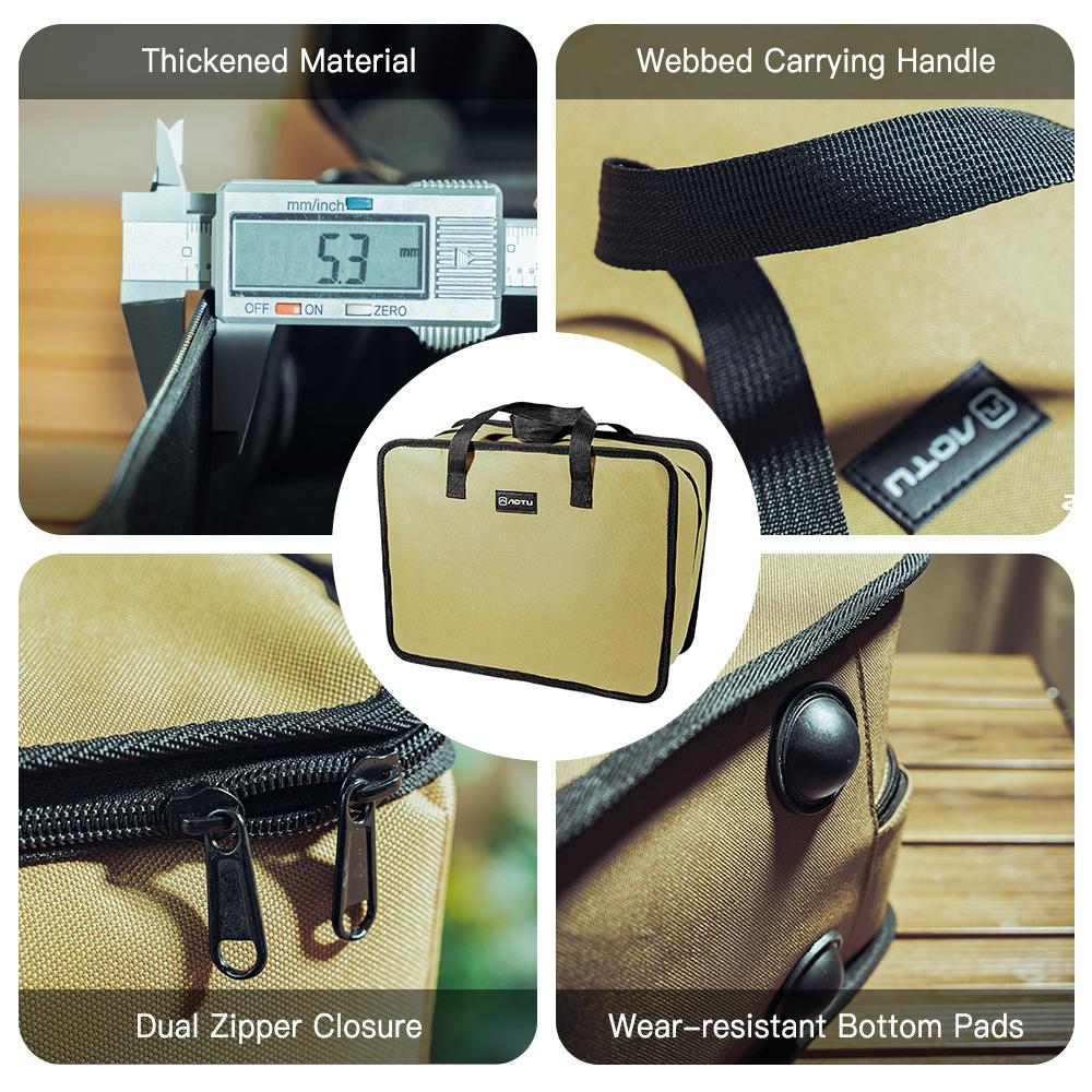 Camping Stove Storage Bag Camping Tool Tableware Cookware Carrying Bag Picnic Travel Bag Case