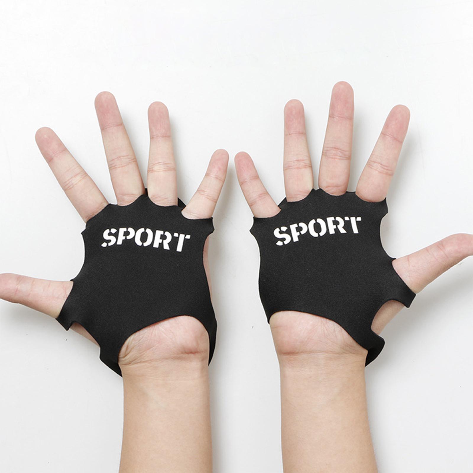 Weightlifting Grip Pads Weight Lifting Gloves Hand Grips Comfort Hand Support Wraps Workout Gloves for Men Women Powerlifting