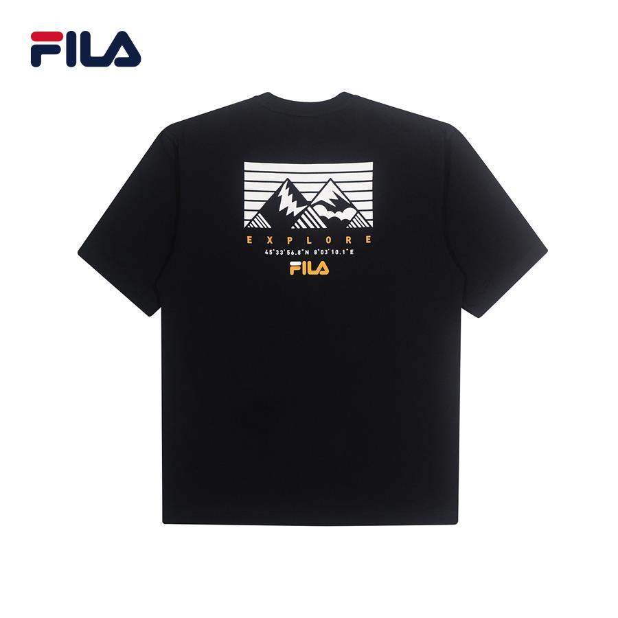 Áo thun tay ngắn thời trang unisex Fila EXPLORE RS2 - FS2RSD2793X-BLK