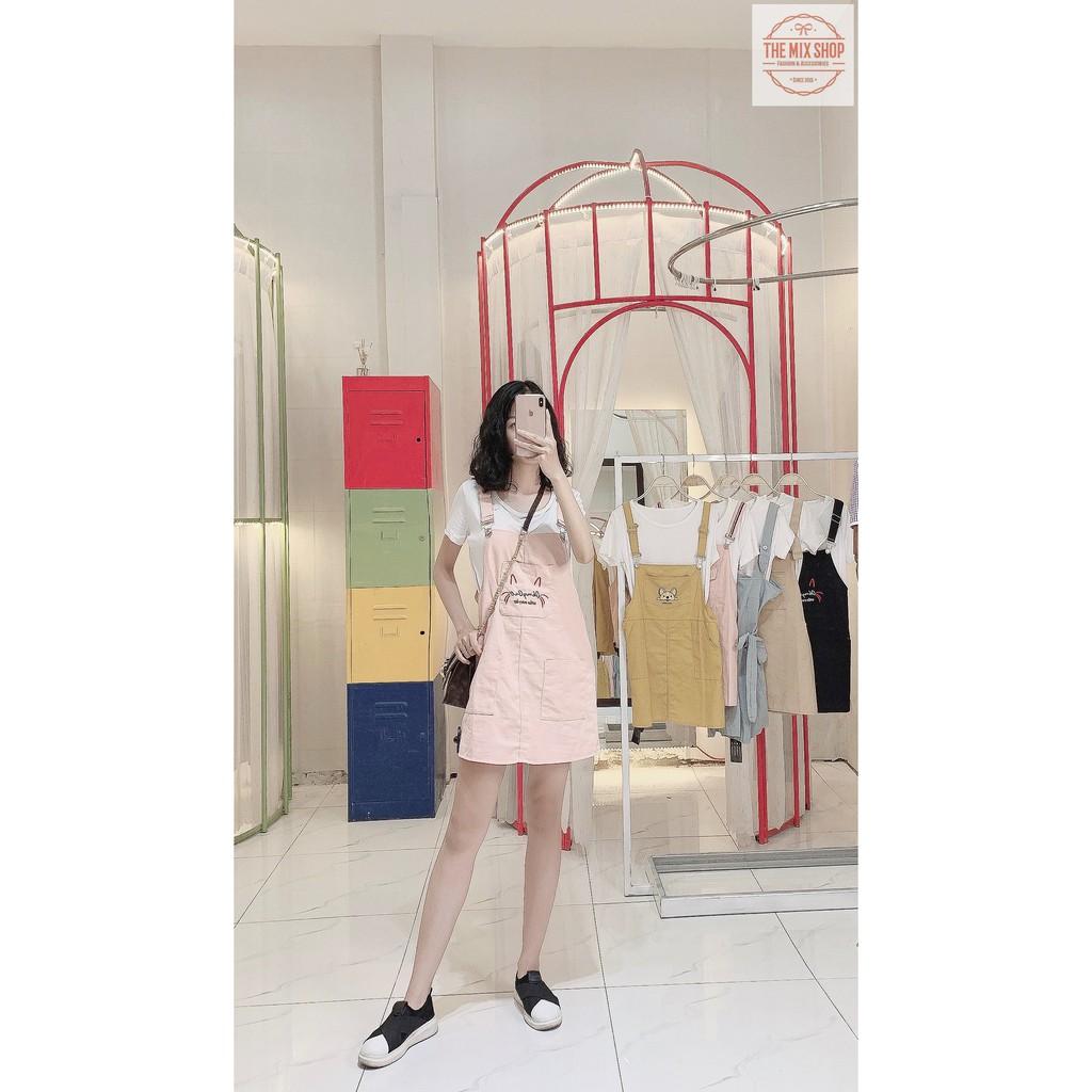 Set Váy Kèm Áo Phông Hình Ngộ Nghĩnh