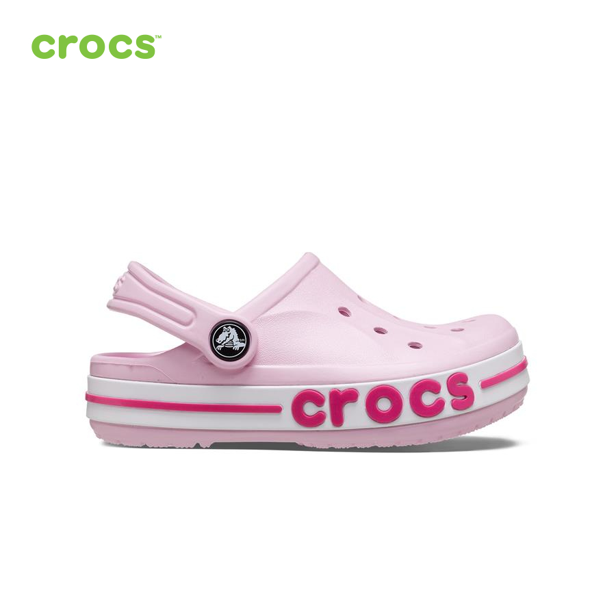 Giày lười trẻ em Crocs Bayaband Clog Kid BPk/CPk - 207019-6TG