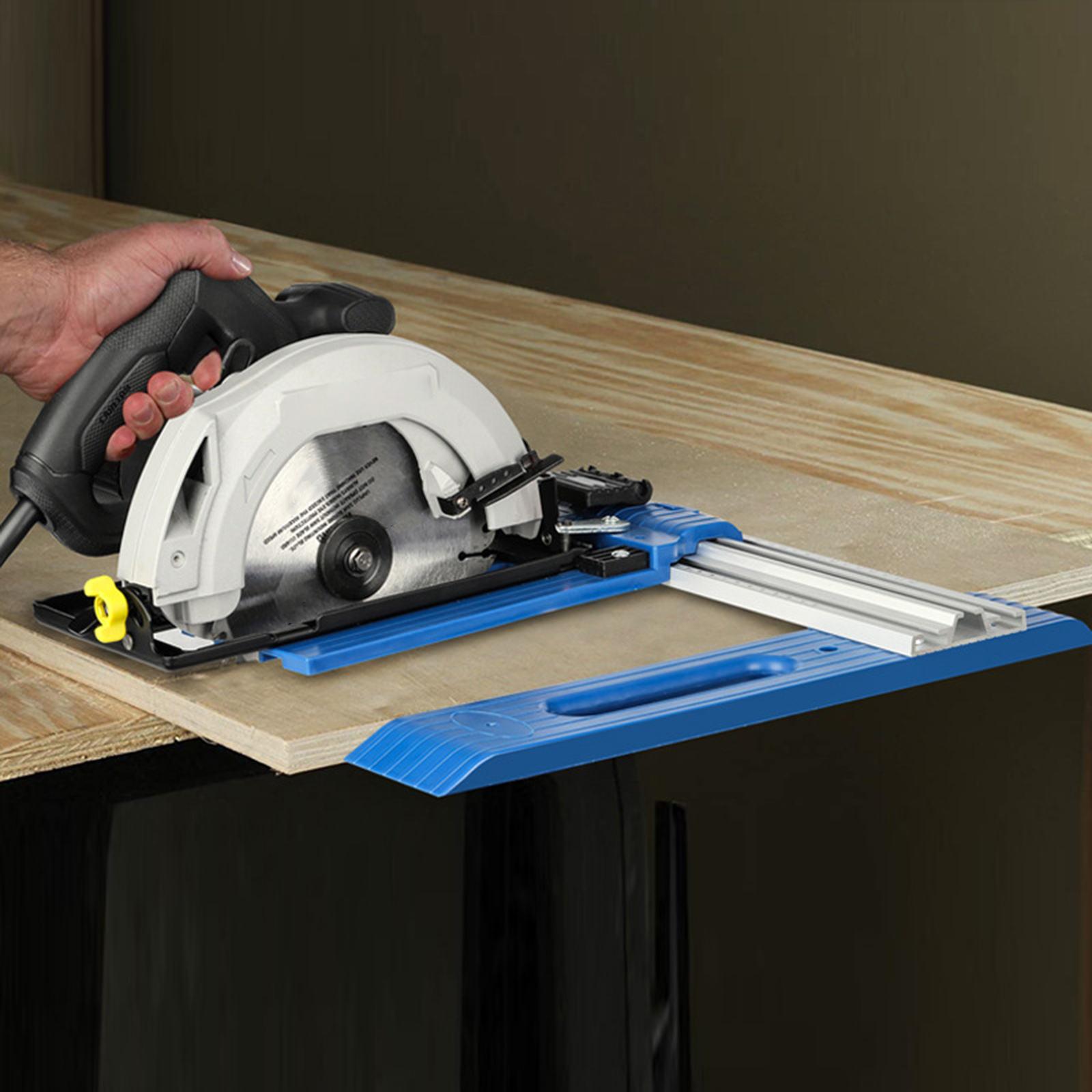 Electric Saw Fixed Guide Rail Slide Rail Edge-cutting Woodworking Tool