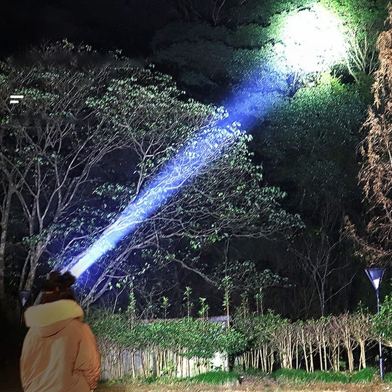 Đèn pin đội đầu siêu sáng T998 chiếu xa 800m Chống nước mẫu mới 2025 đèn pin siêu khoẻ có thể sạc ngược cho điện thoại