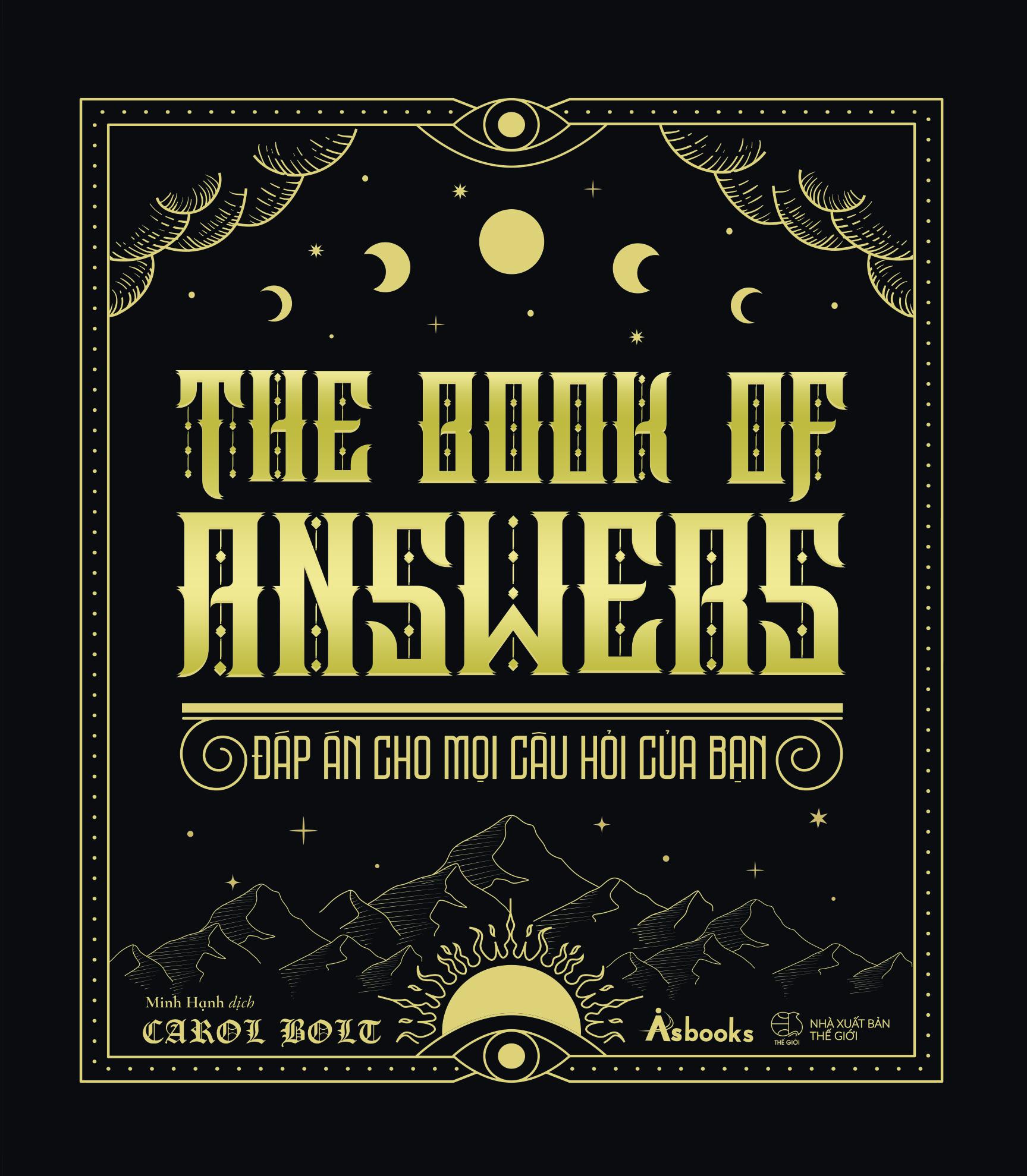 The Book Of Answers - Đáp Án Cho Mọi Câu Hỏi Của Bạn - Bìa Cứng