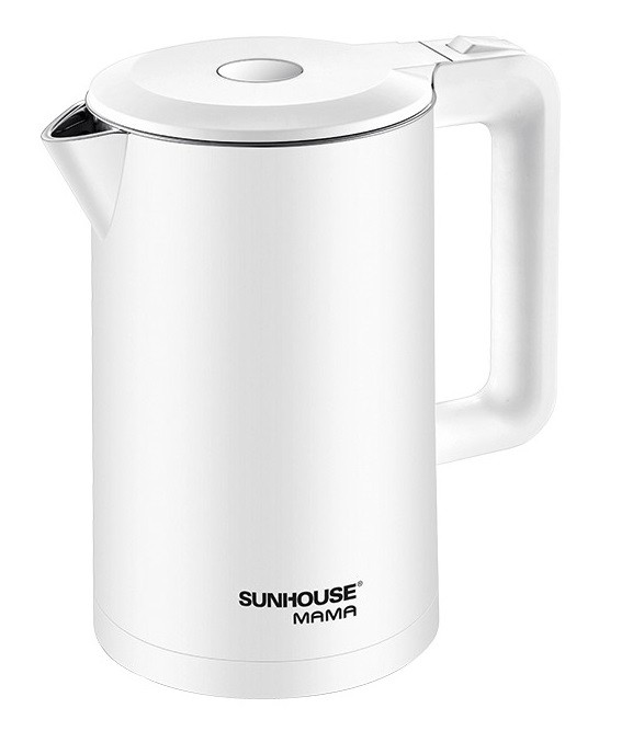 Ấm Siêu Tốc INOX 2 Lớp 1.7L SUNHOUSE MAMA SHD1386W - Hàng Chính Hãng
