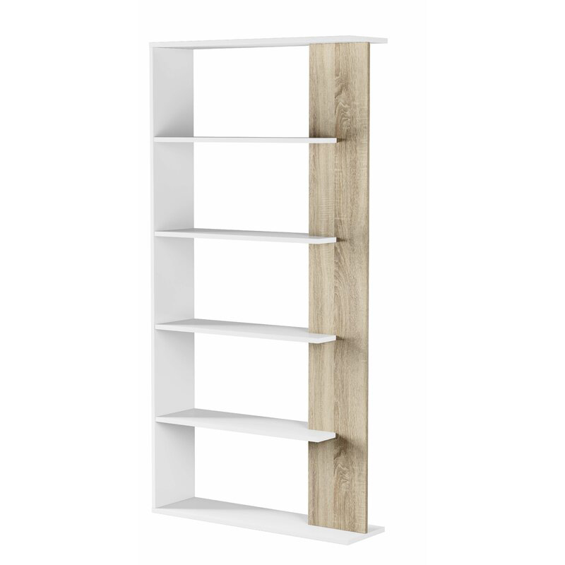 Kệ Sách Gỗ Đa Năng Nhiều Tầng, Dùng Làm Vách Ngăn Phòng SIB Decor KS268