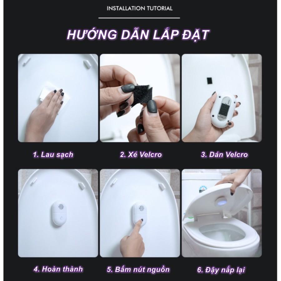 ĐÈN KHỬ MÙI TIÊT TRÙNG NHÀ VỆ SINH HIỆU QUẢ NHANH CHÓNG