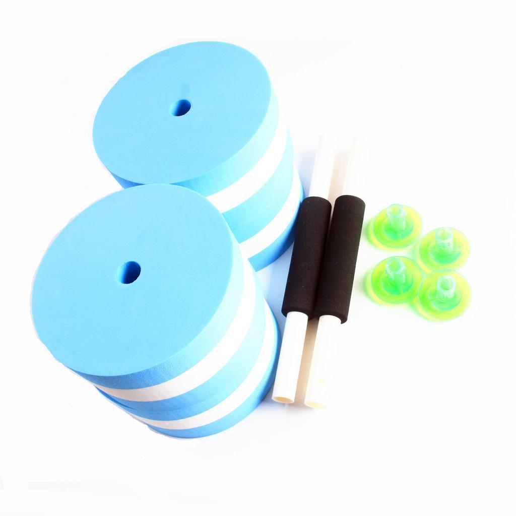 Eva Floating Dumbbell Water Aerobics Aquatic Fitness Exercise Barbell