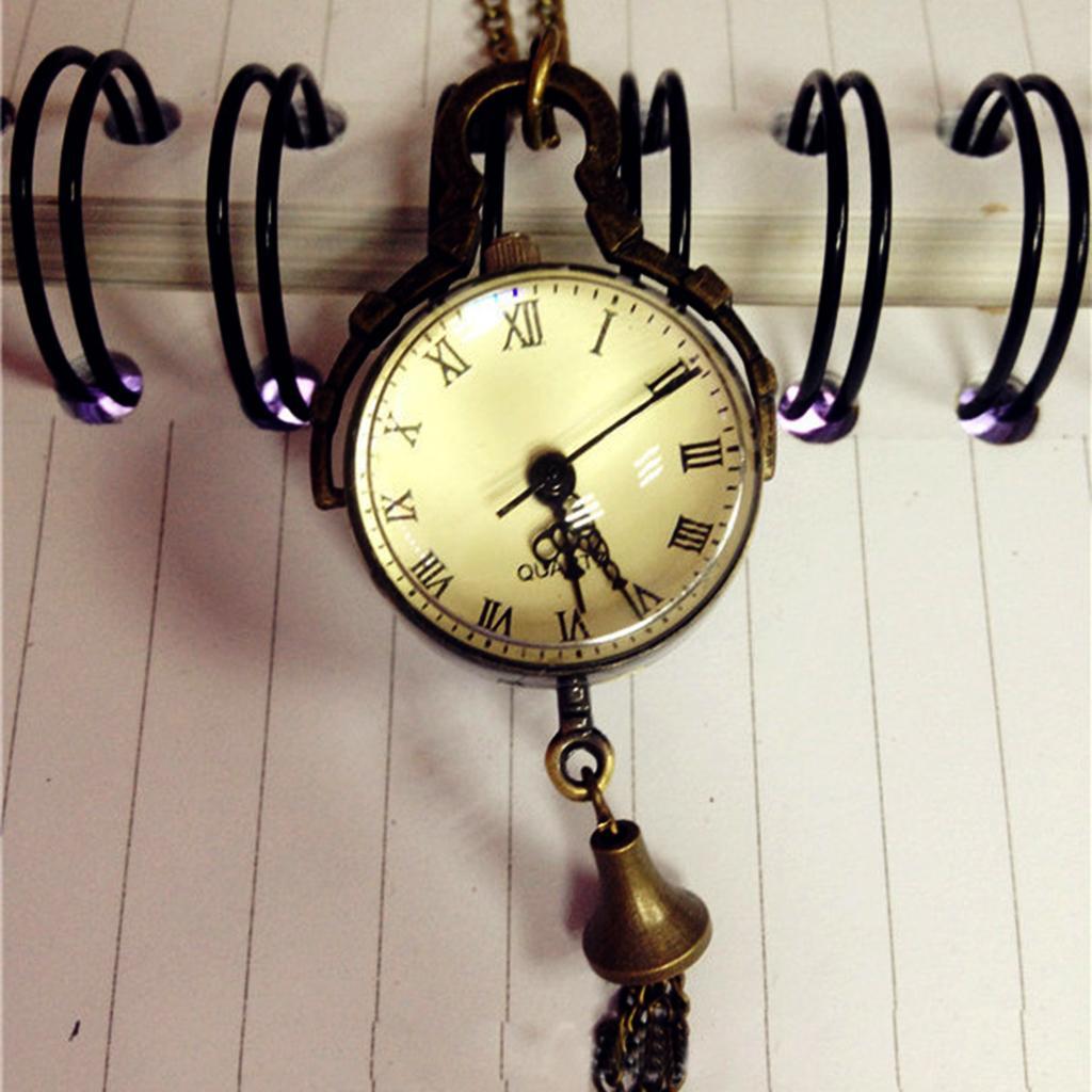 Fashion Vintage Retro Antique Tassel Cute Pocket Watch Chain Necklace Gifts