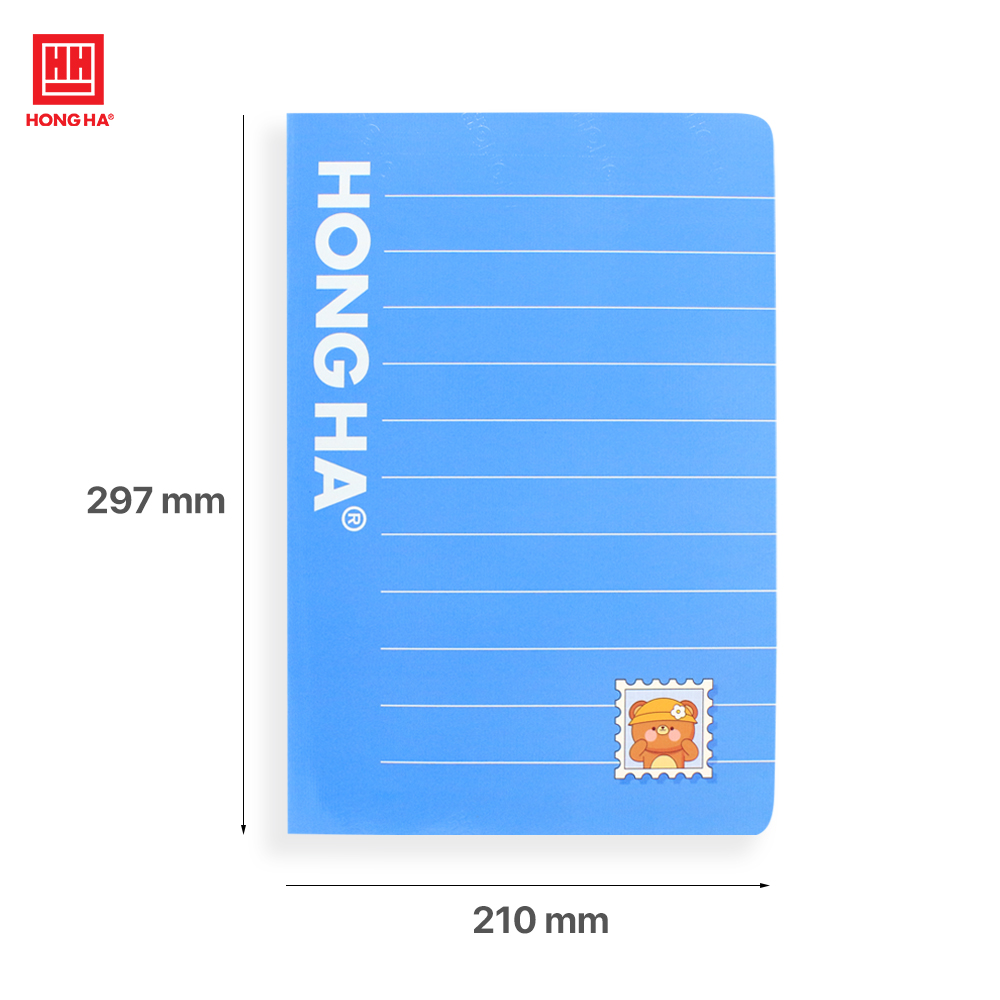 Vở kẻ ngang A4 Hồng Hà Study Tem 200 trang định lượng 70gsm - 1459