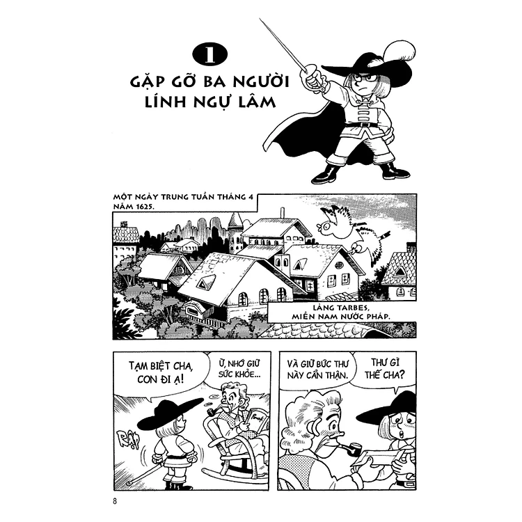 Sách Danh Tác Thế Giới - Ba Người Lính Ngự Lâm