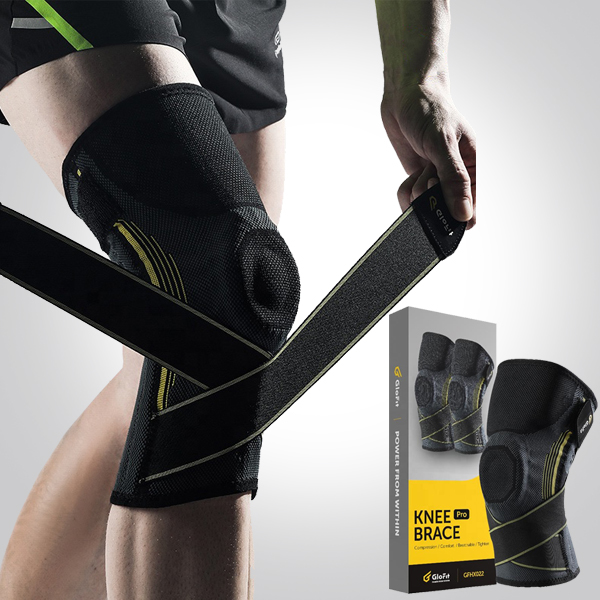 Băng Bảo Vệ Khớp Gối 360º Glofit GFHX022 (Knee Brase Pro)  - Một Chiếc